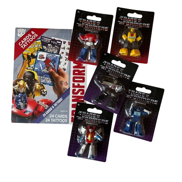 Hasbro Other - Transformers Activity Set + Mini Figure Bundle (Easter Basket Stuffer)